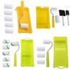 Foam Paint Roller Kit Painting Repair Brush Small Paint Roller Tray Set