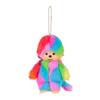 X Kimura Kaechichi Colorful Rainbow Keychain X 1 [Monchhichi Kaela]