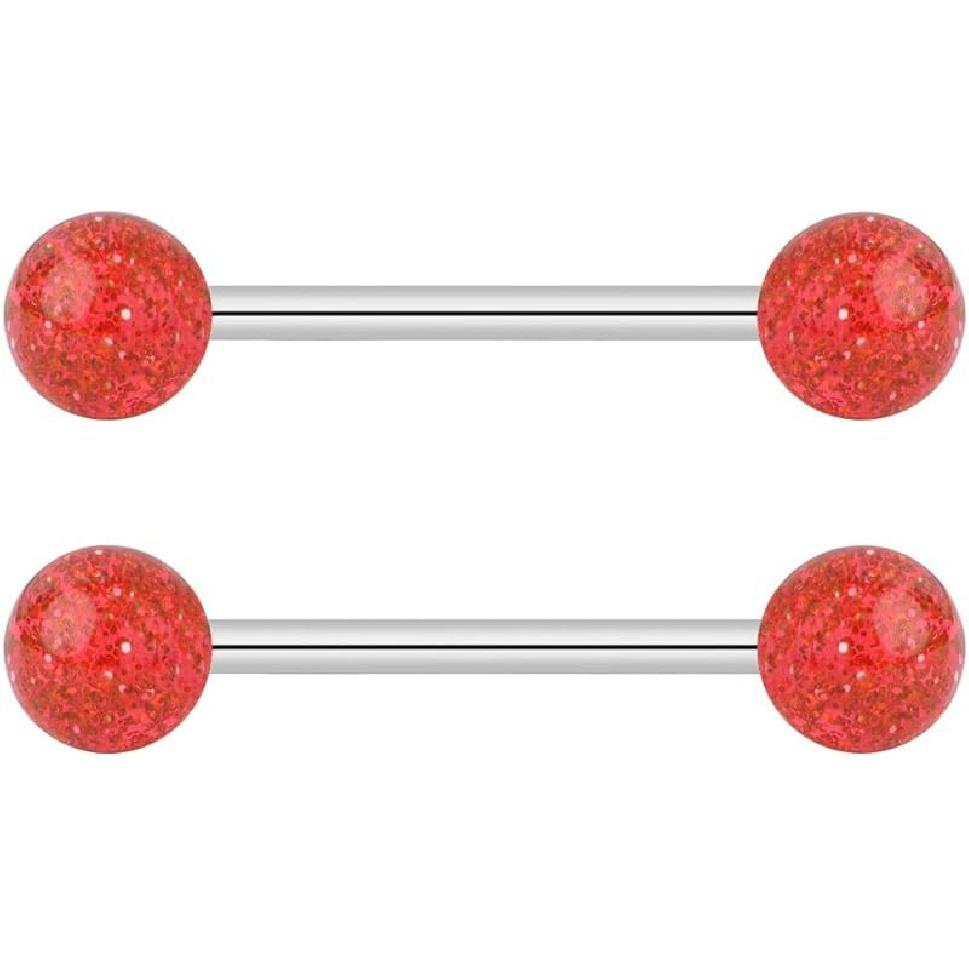 Украшения для тела Forbidden, костюм со штангой 14 грамм, штанга для сосков, плоскогубцы, 16 мм(5/8 дюйма)Кольцо Super Flash для языка/сосков, костюм для штанги с кольцами, конец 6 мм