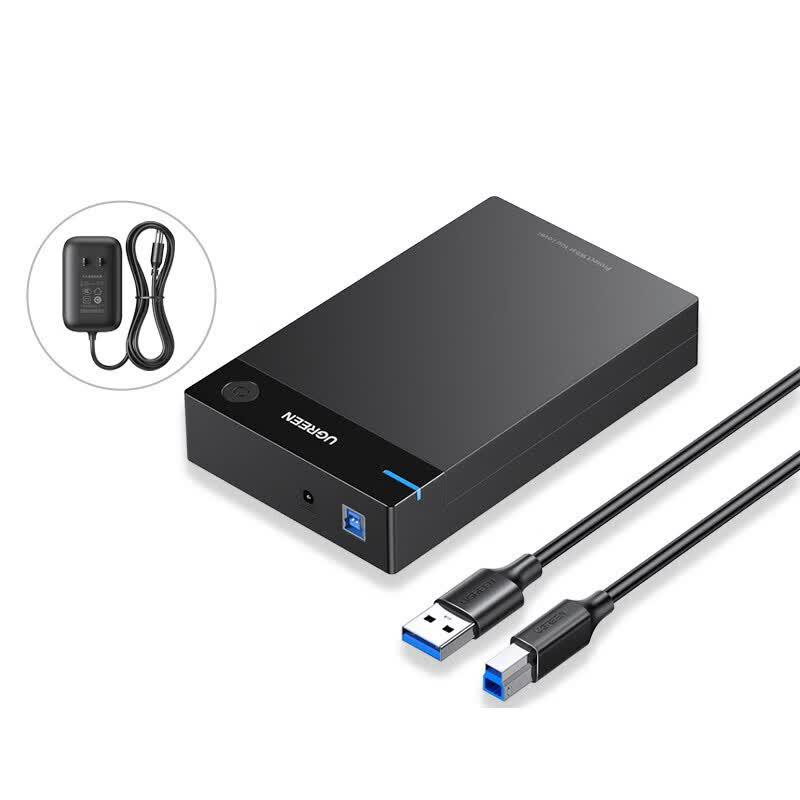 UGREEN 3.5" USB 3.0 External Hard Drive Enclosure