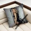 For Argentine Singer And Actress T-Tini Throw Pillow Case Sham 45X45Cm 40X40Cm Square Car Pillowcase Pad Cushion Cover