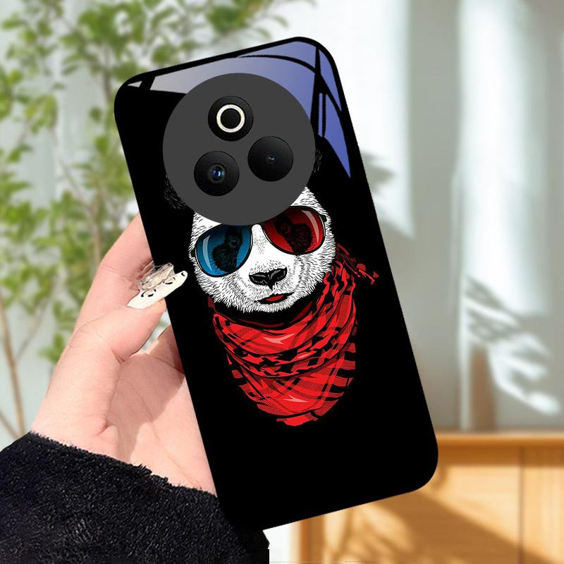 Закаленное Стекло Чехол для Телефона Для OPPO Realme P3 Pro 5G Funda Ударопрочный Жесткий ПК Корпус Задняя Крышка Для Realme P3Pro RMX5032 Coque