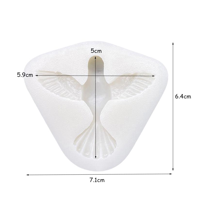 Dove Silicone Sugarcraft Mold Resin Tools Cupcake Baking Mould Fondant Cake Decorating Tools