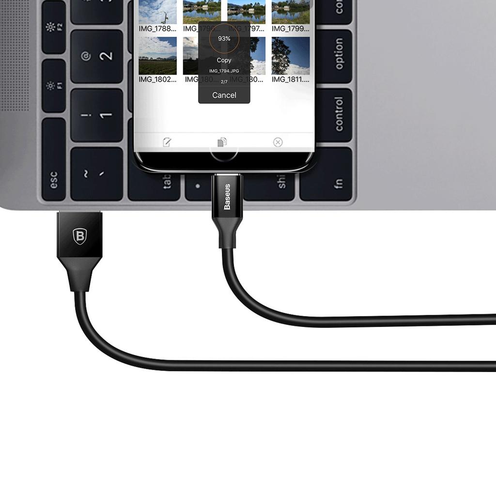 Kabel Przewód Usb-A - Microusb Yiven 1.5M - Czarny