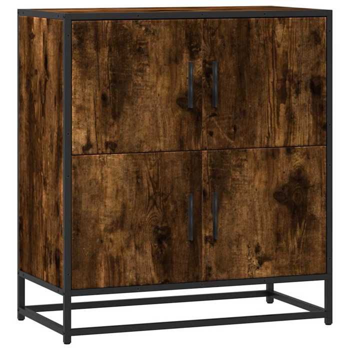 VidaXL Buffet Smoked Oak 68x35x76 Cm Engineered Wood, Storage Cabinet, Entryway Furniture, Accent Furniture, Furniture of 848991