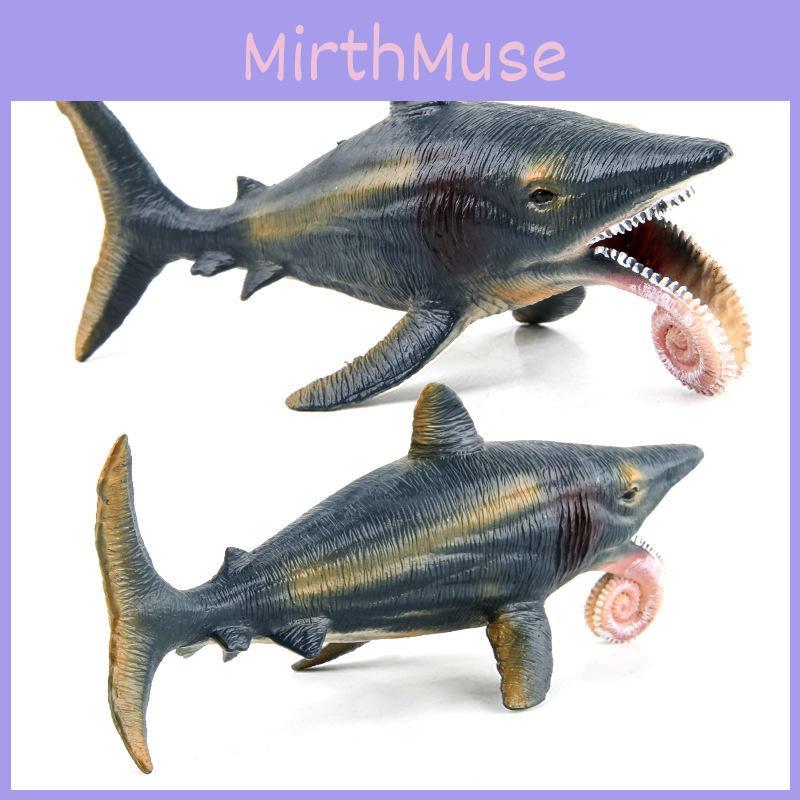 Dinosaur Marine Helicoprion Model For Kids Educational Pvc Realistic Toy