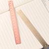 Metal Stationery Brass Straight Ruler Drawing Ruler Learning Measuring Ruler for School Office