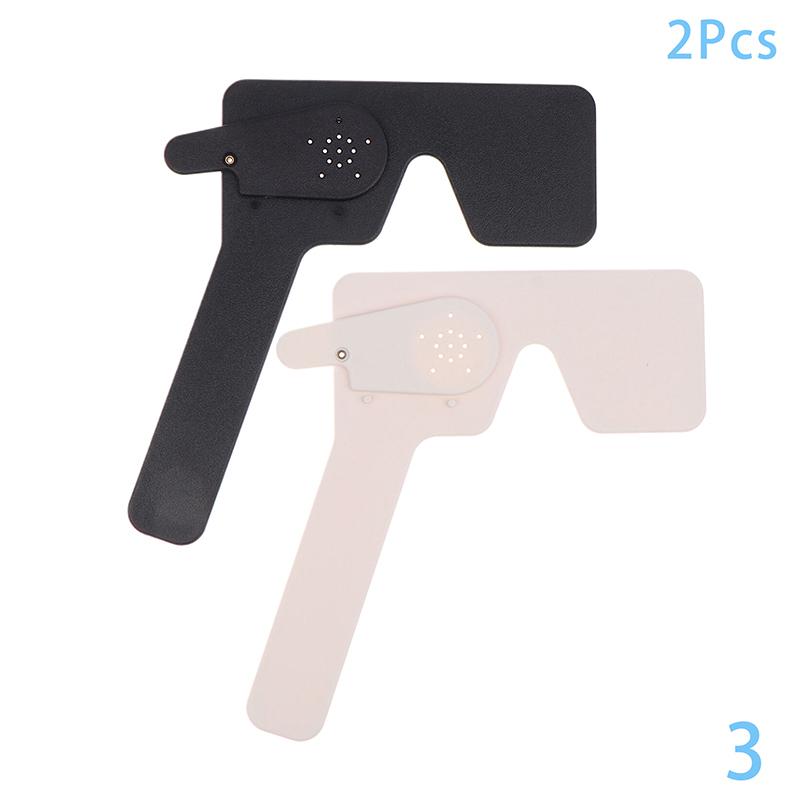 Окклюдер для глаз для проверки зрения и оптометрии, глазная ложка, линейка для коррекции зрения, мультипинольный окклюдер, глазная повязка