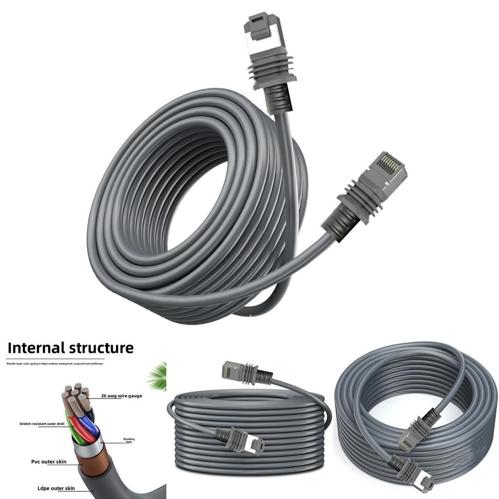 Starlink Gen 3 Ethernet Cable Pvc Shielded Data Line For Router Connection Outdoor Indoor Use