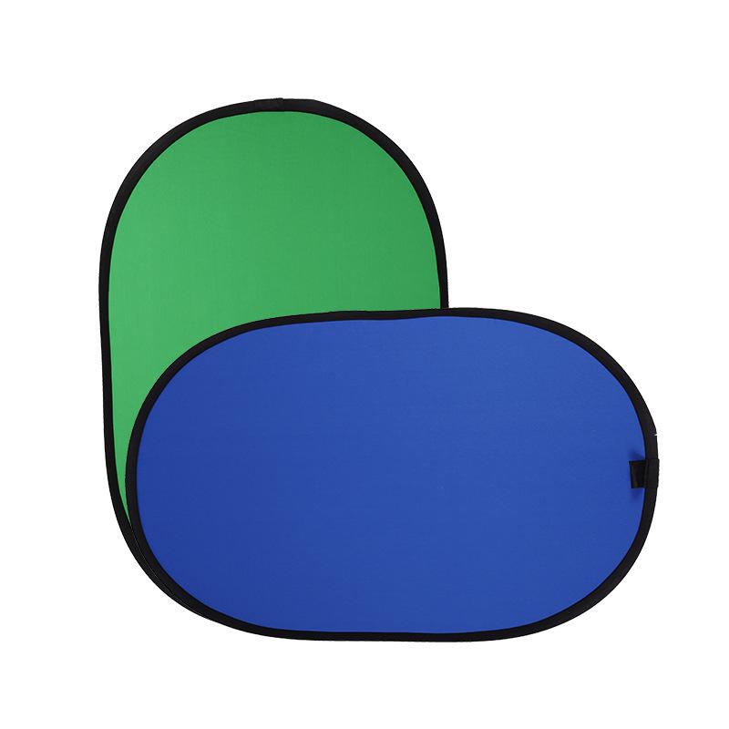 100x150см Сине-зеленый Хромакей Хлопковый Фотофон - Светоотражающий Фон для Съемки