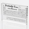 Прозрачная акриловая периодическая таблица элементов, орнамент, 83 вида реальных элементов и акриловая подставка, инструменты для изучения химии, диаграмма для