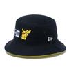 [New Era] Bucket Hat Pokemon Collaboration BlackPikachu ML BUCKET01 RV POKEMON PIKACHU BLK