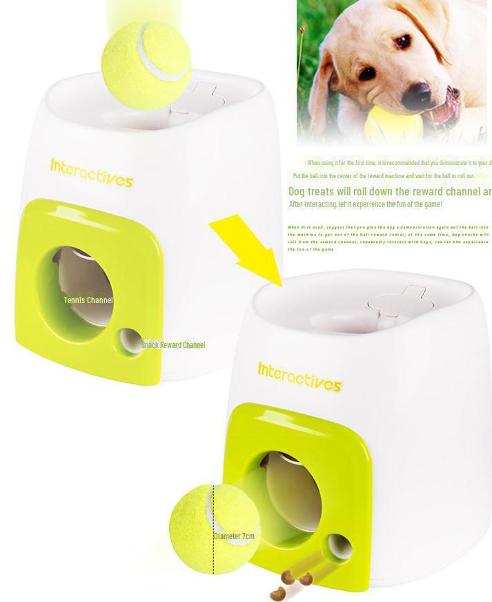 AFP Dog Tennis Ball Reward Machine – Interactive Smart Feeder