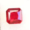 Natural Red Ruby Loose Gemstone 12.90 ct Square Shape for Anniversary for Jewelry Making and Crafts