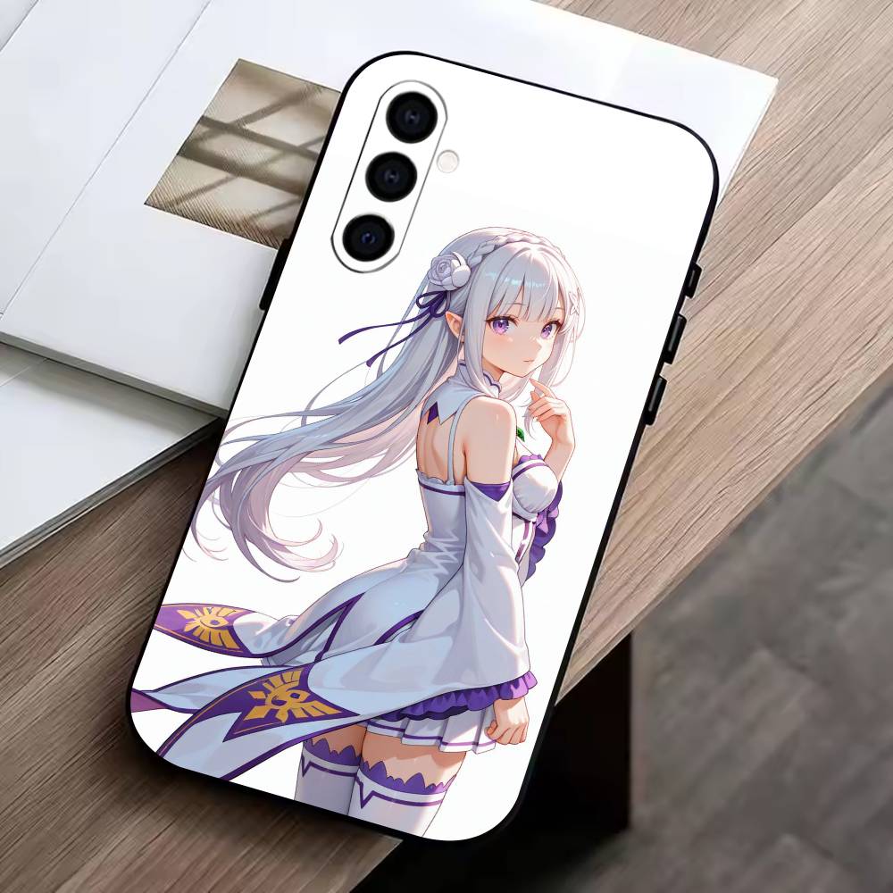 Z-Zero World Phone Case Black Silicone Soft For Samsung Galaxy A73,A72,A71,A70,A53,A52,A51