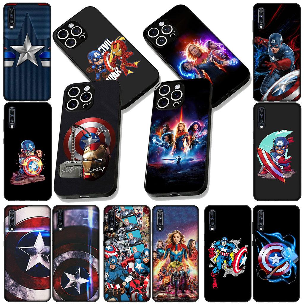 Чехол для телефона Captain America Marvel Shield для Huawei P30 P20 Mate 10 20 Lite Pro Y7 Y8S Y9A Y9 Prime P Smart 2019 Мягкий чехол