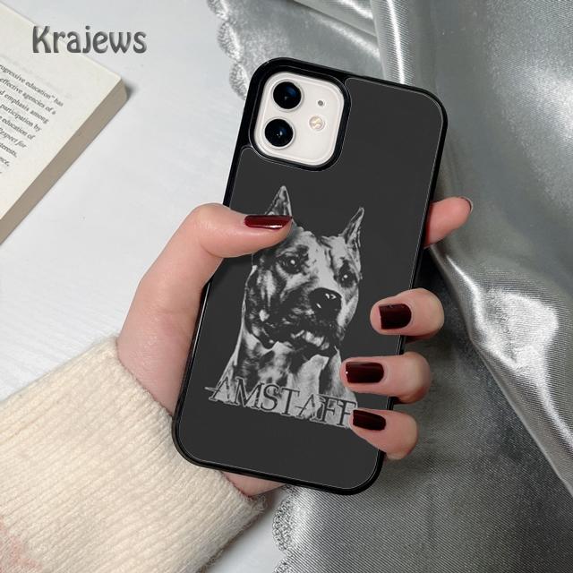 American Staffordshire Terrier Phone Case Cover For iPhone 17 Air 16 15 14 plus 12 13 pro max coque Fundas