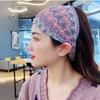 Sweet Wide Side Mesh For Girls Wash Face Women Hairbands Korean Head Wrap Lace Headband Leaves
