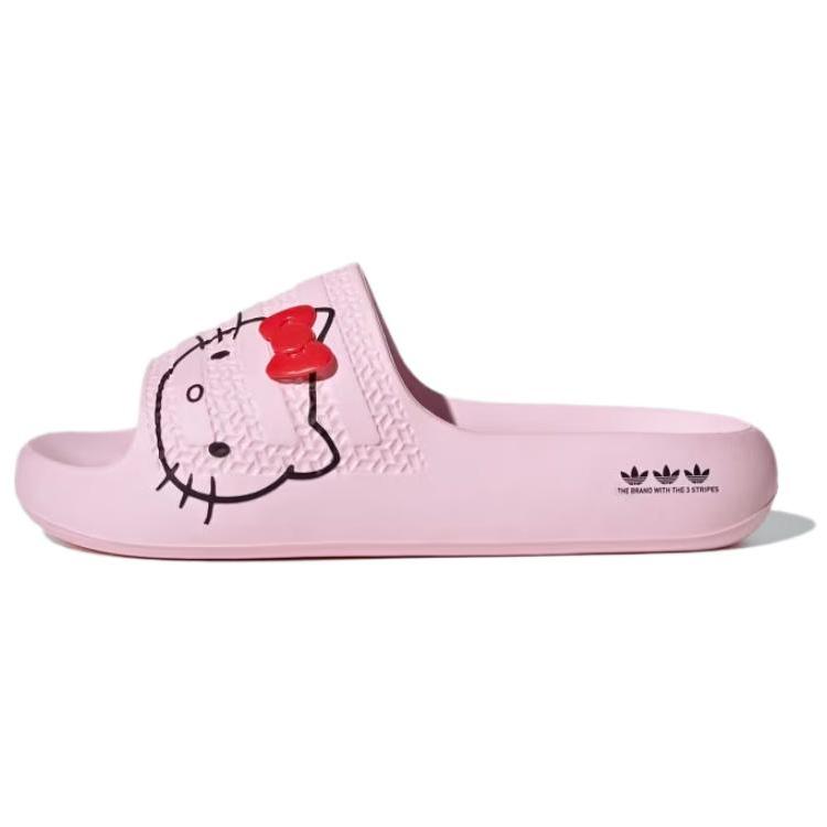 Шлепанцы Adilette Hello Kitty x Adilette Wmns Adidas Originals Ayoon Slide 'Hello Kitty' Женские IH2680
