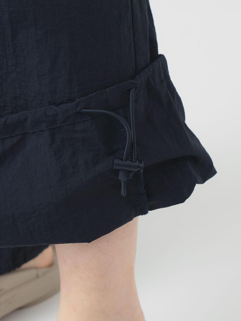 В:MING LIFE STORE by BEAMS Женские водоотталкивающие парашютные брюки (Размеры S-M) военно-морской флот