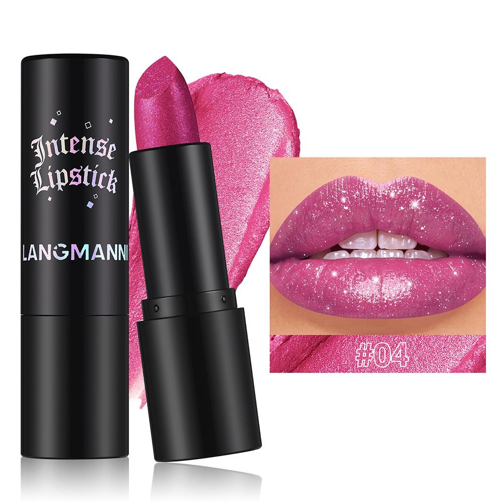 Изящная мерцающая перламутровая губная помада Velvet Highly Piggy Diamond Lipstick Antistick Cups Easy To Color Lip&Cheek Двойное использование губной помады
