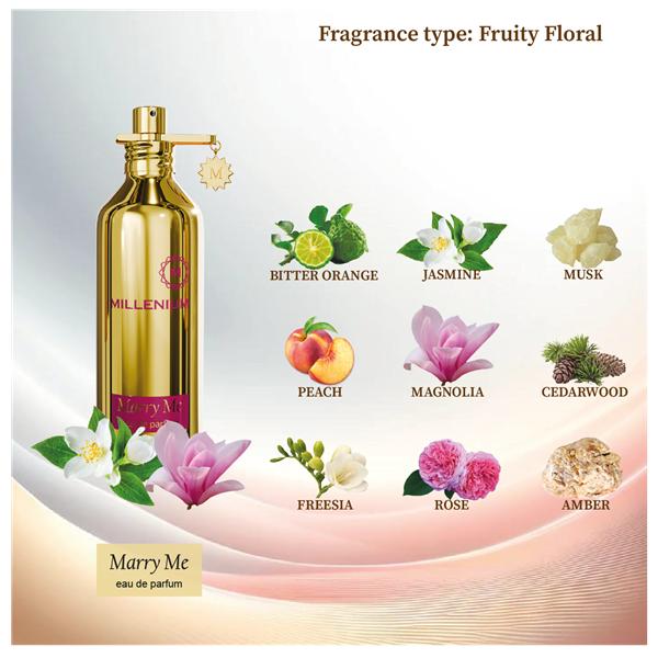 Millenium Женская парфюмированная вода Marry Me 100 мл.
