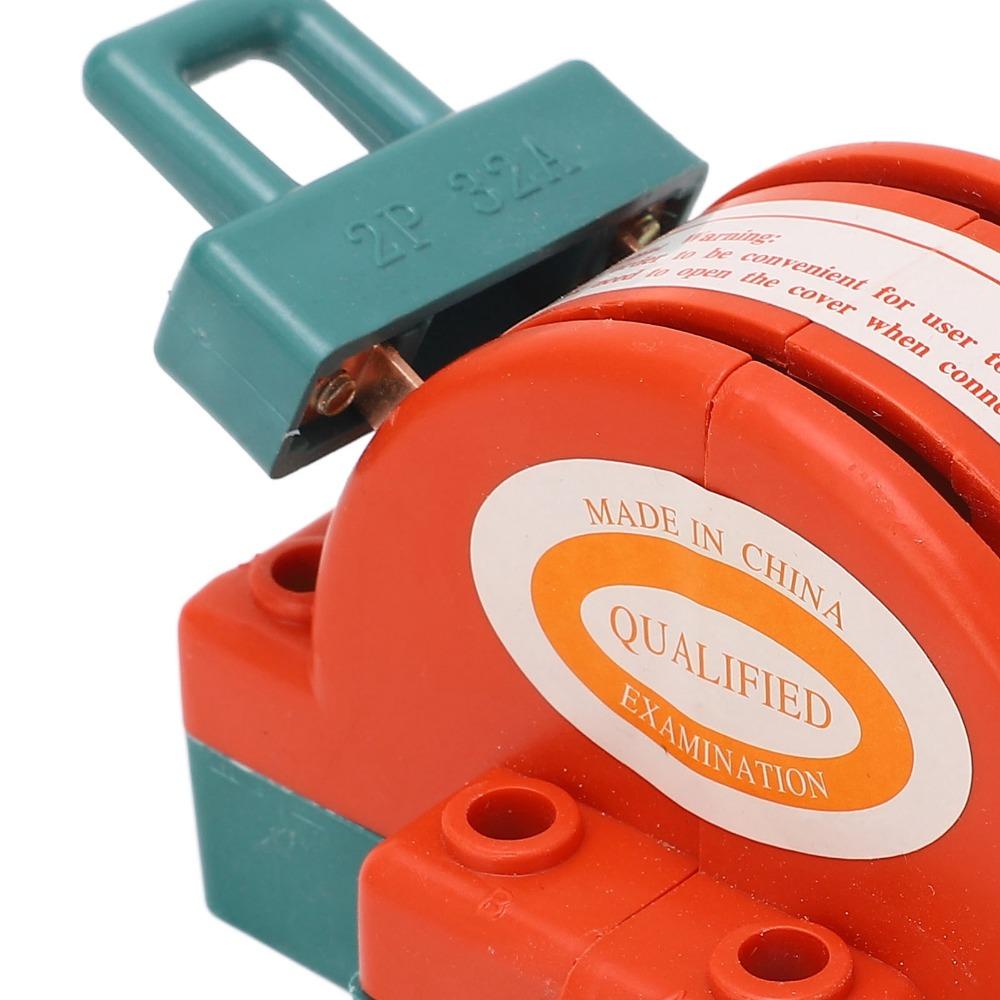 AC230V Disconnect Switch 32A Change Over Switch Double Throw Switch  Switch Over Application