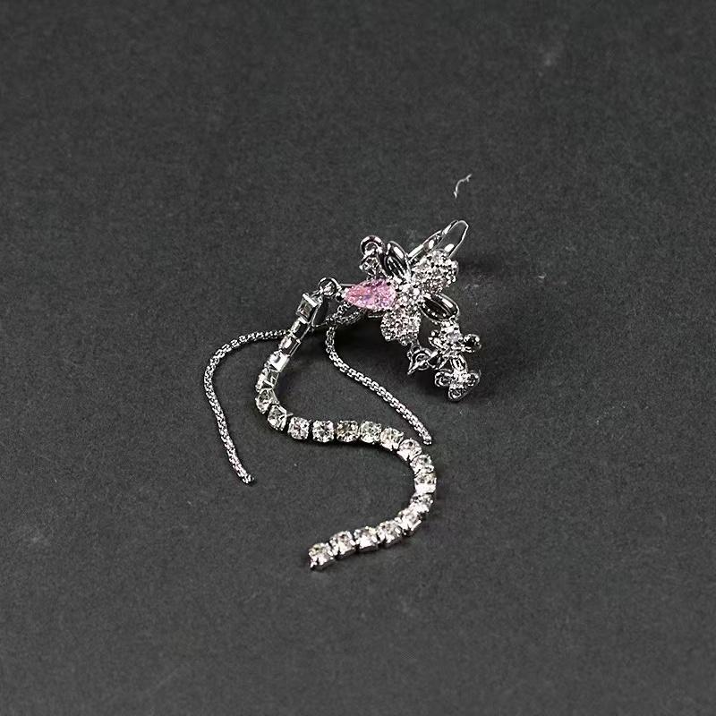 Модный цветок кисточка клипса для ушей простой без ушей отверстие клипса для ушей ювелирные изделия дамы праздничные вечеринки подарки