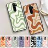 Liquid Swirl Abstract Phone Case for Samsung A51 A30s A52 A71 A12 for Huawei Honor 10i for OPPO Vivo Y11 Cover