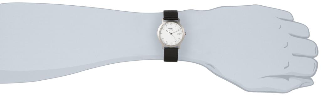 Часы черные [Boccia Titanium] 510-93