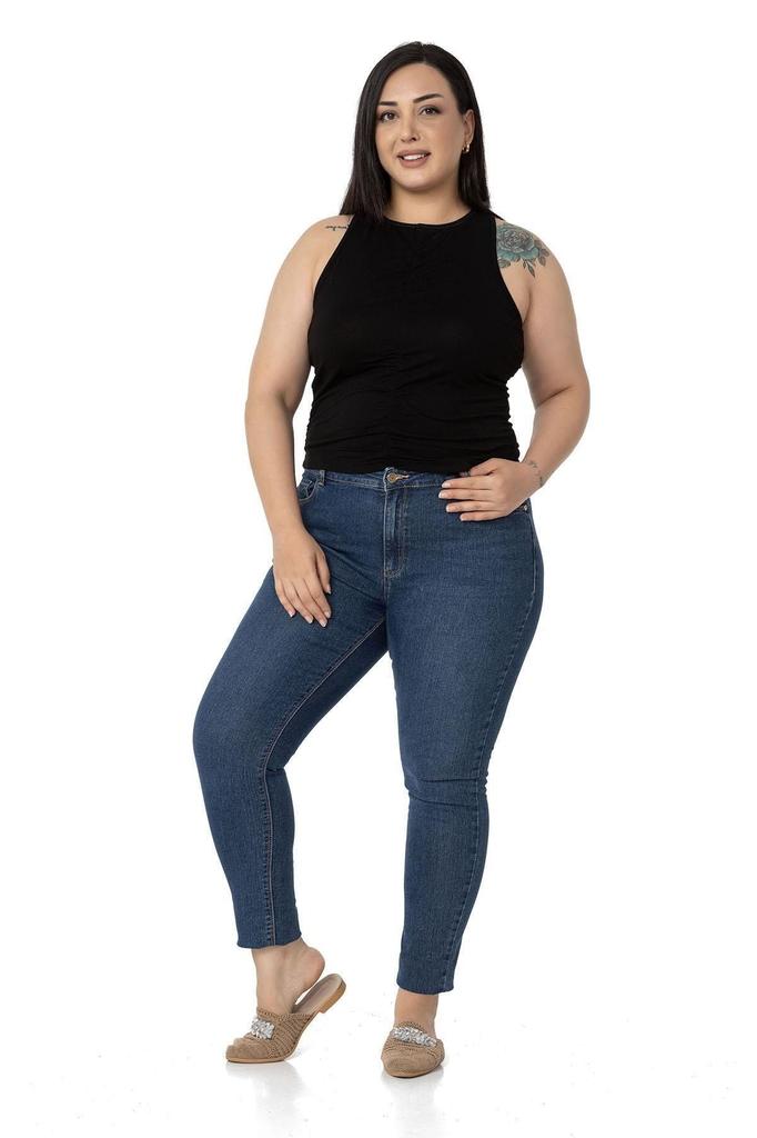 Women's Style Big Size Body Plus Size Halter Neck Mink Body With Draped Front And Sides