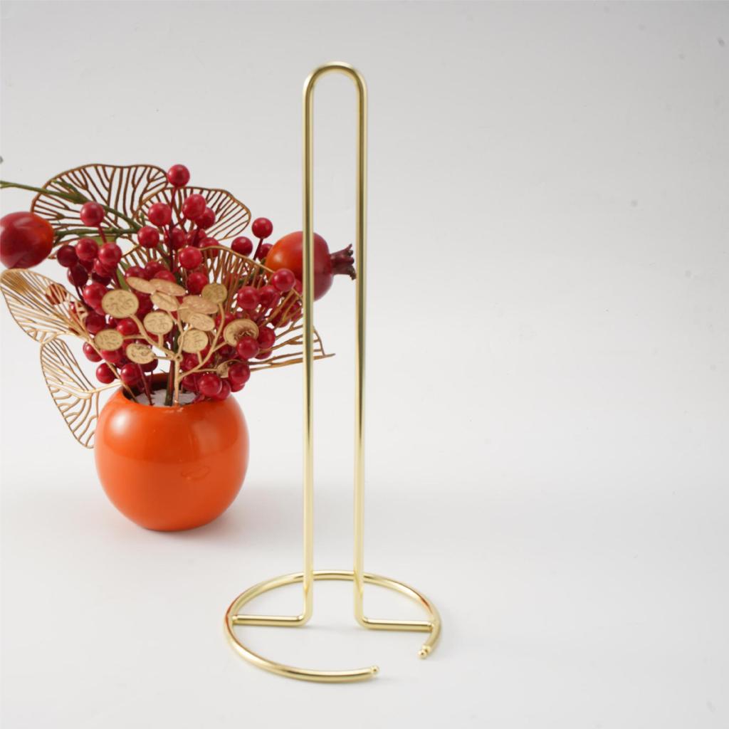 Скандинавский кованый железный держатель для салфеток: Универсальная настольная, кухонная и ванная подставка для хранения рулонов