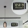 Цифровой календарь, подвесные или настольные настенные часы с напоминанием о годовщине и температуре для кабинета
