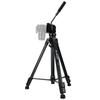 SVBONY SA402 Tripod Camera Tripod 3way Head Hydraulic Head Level Included Load 6kg Smooth Video Shooting Video Camera Tripod 3 Stages Telescopic