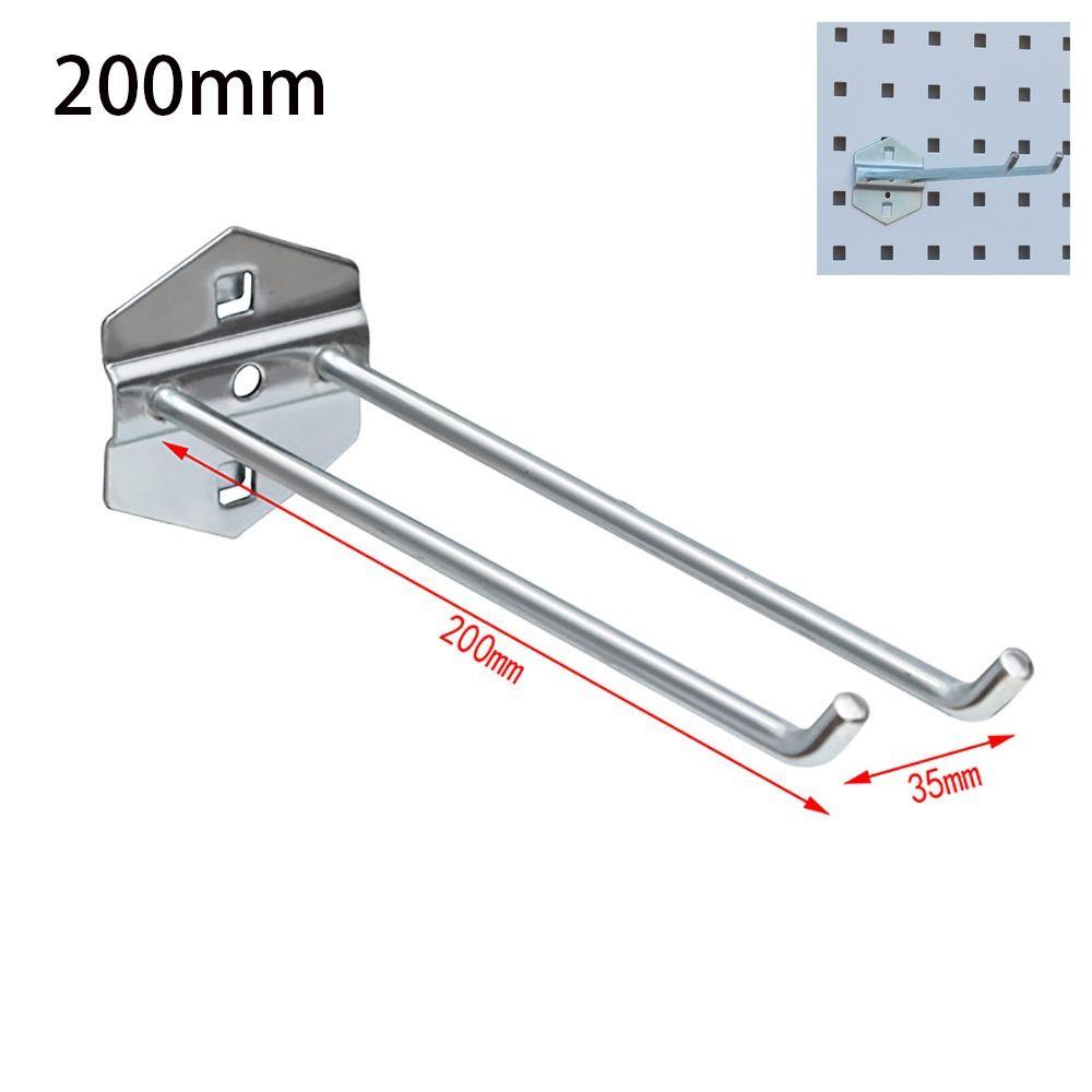 1 шт. Инструментная фурнитура Крюк для перфорированной доски Молоток/Плоскогубцы Крюк для перфорированной доски Наклонная вешалка для магазина Хорошая полка