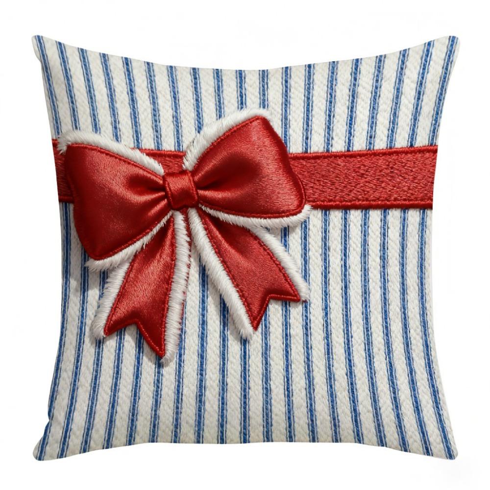 Cartoon Christmas Pillow Covers Flat Printing Xmas Pillow Cover Home Holiday Decor