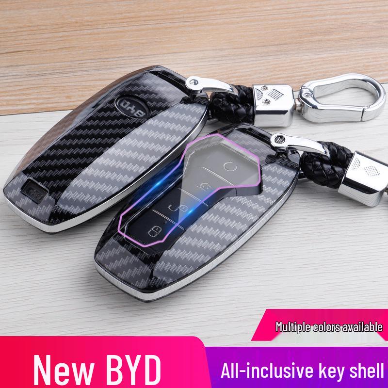 Чехол для ключа BYD для Seal, Han EV, Song, Yuan Plus, Song Pro, Qin, Tang DMi, Dolphin, Seagull, e2 - Унисекс