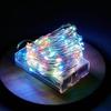 LED String Light 10M 5M 2M Fairy Lights Home Christmas  2024 Wedding Party Decor By 3*AA Battery Operated