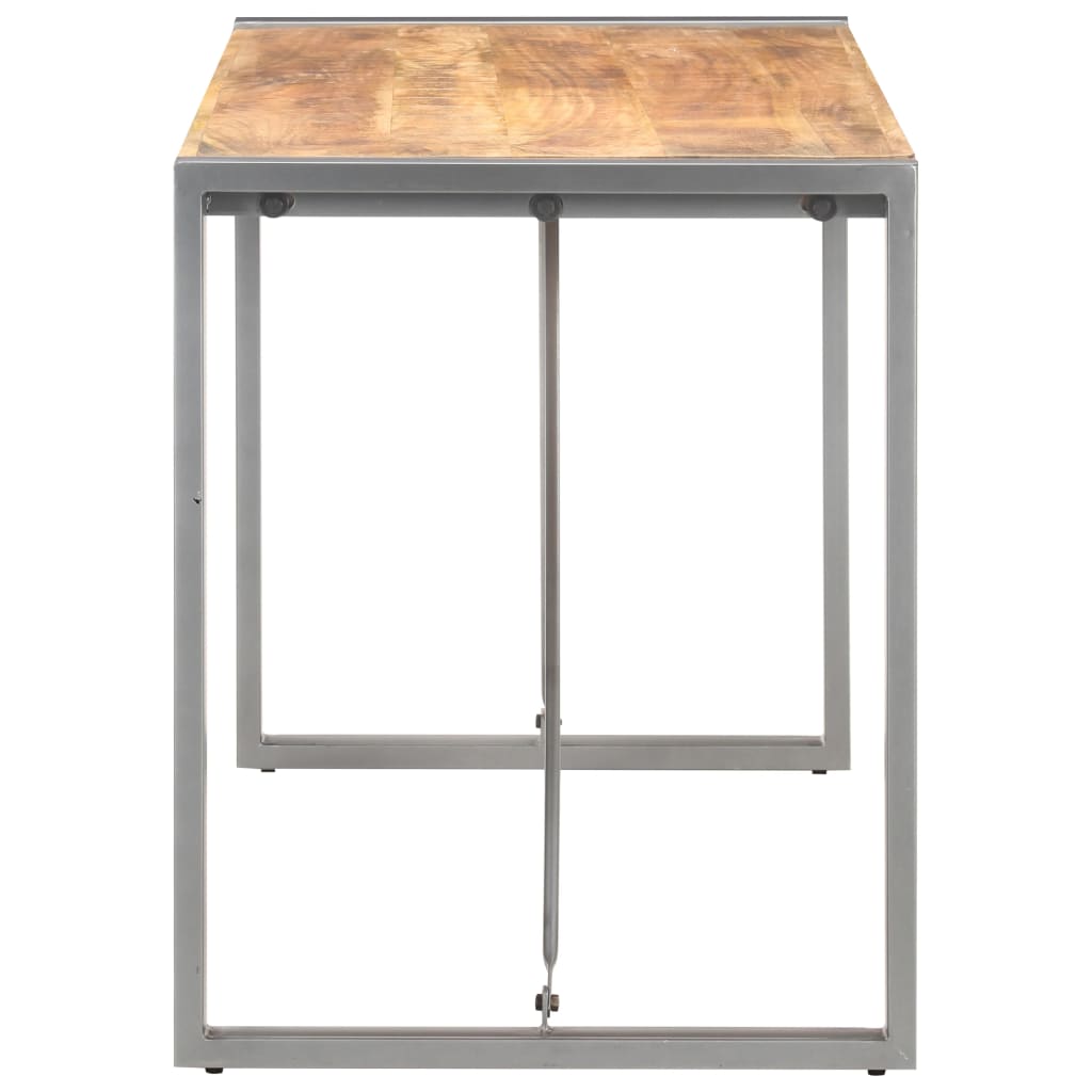 Dining Table 120 x 60 x 75 cm Rough Mango Solid Wood