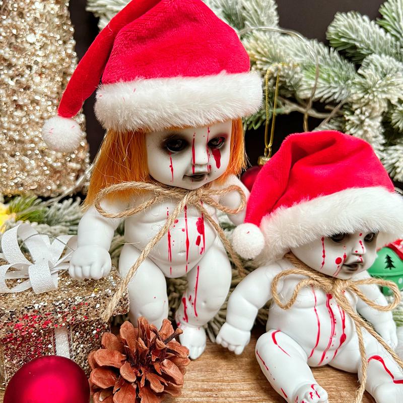 Horror Ghost Baby Hanging Doll Halloween Bar Ghost Courtyard Horror Doll Prop Ghost Festival Happy Halloween Day 2025 Decoration