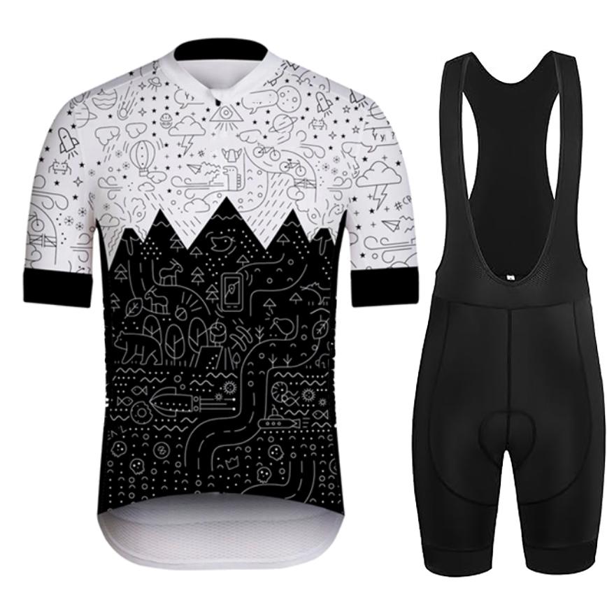 Men Cycling Set 2026 Pro Cycling Jersey Set Team Bike Clothes Women Anti-UV MTB Bicycle Clothing Wear Suit Kit