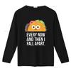 Taco Tuesday Every Now Then I Fall Apart Funny T Shirt Vintage Washed Fashion Slightly Designer Clothes Versatile Graphic Soft
