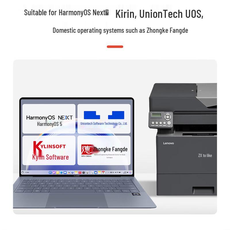 Lenovo GM337DN Plus A4 Duplex Laser All-in-One Printer CN plug (adapter included)