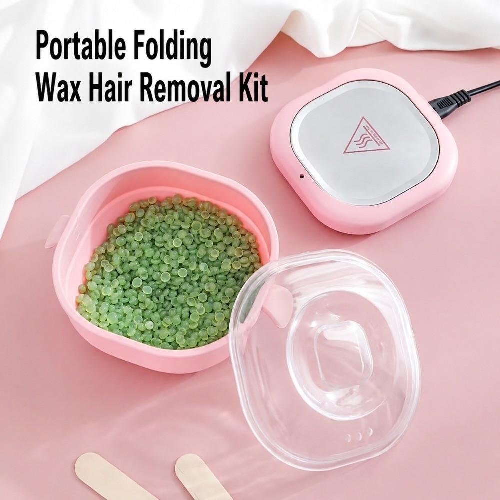 Quick Even Wax Melting Wax Bean Melter Silicone Non-Stick Pot Paraffin Wax Therapy Heater Home