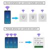 Mini ZigBee/WiFi Tuya Smart Switch 16A 100-240V 2-Way Control Breaker Relay Smart Life App Alexa Google Assistant Voice Control