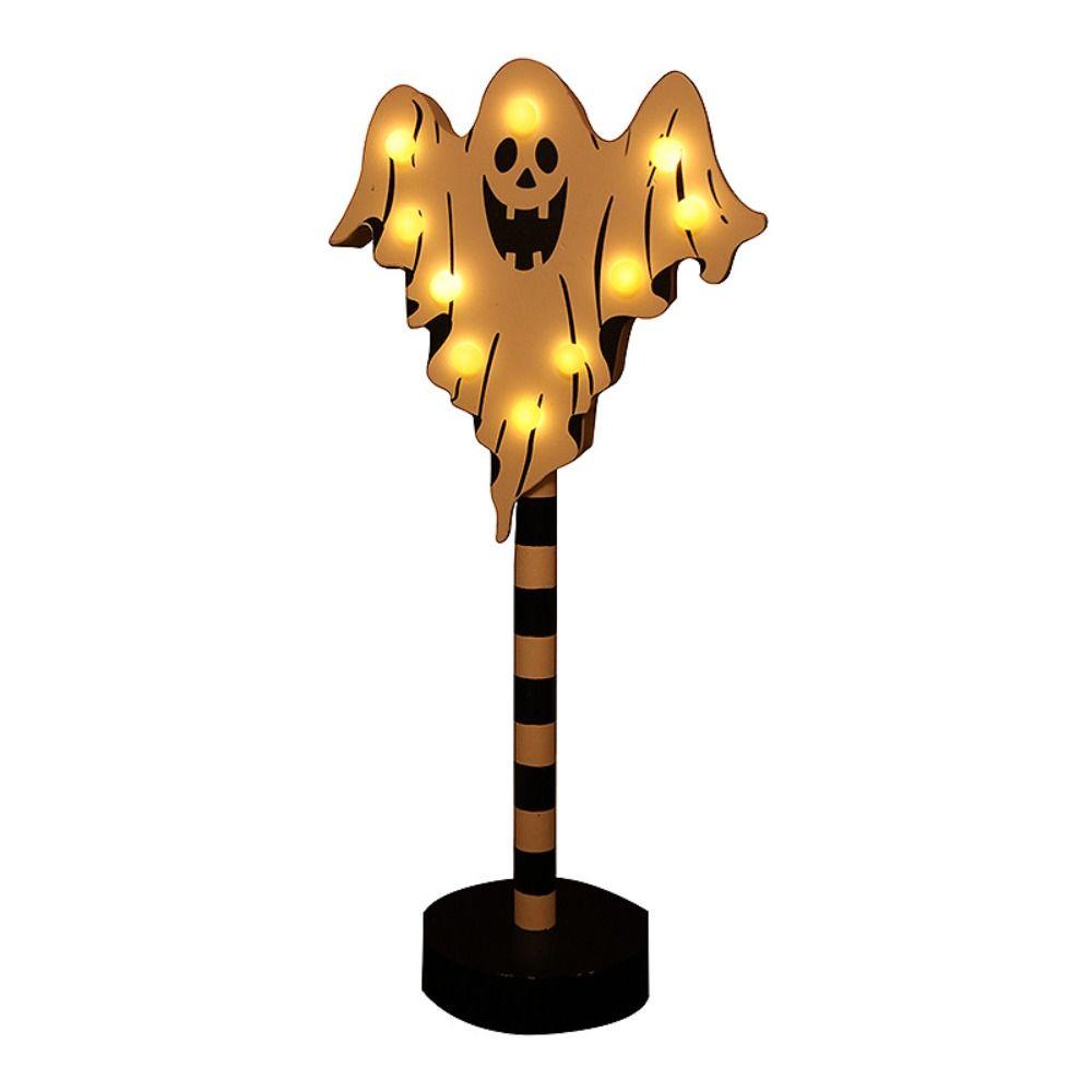 Atmosphere Lamp Ghost Festival Modeling Lamp LED Pumpkin Ornament Lantern Party Desk Ornament