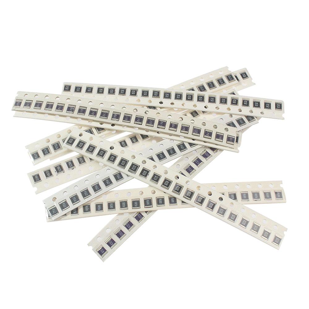 200 шт. SMD 1210 резистор 0,1R~0,82R 1% набор резисторов 10 видов высокоточный сплав сопротивление чип сопротивление набор ассорти