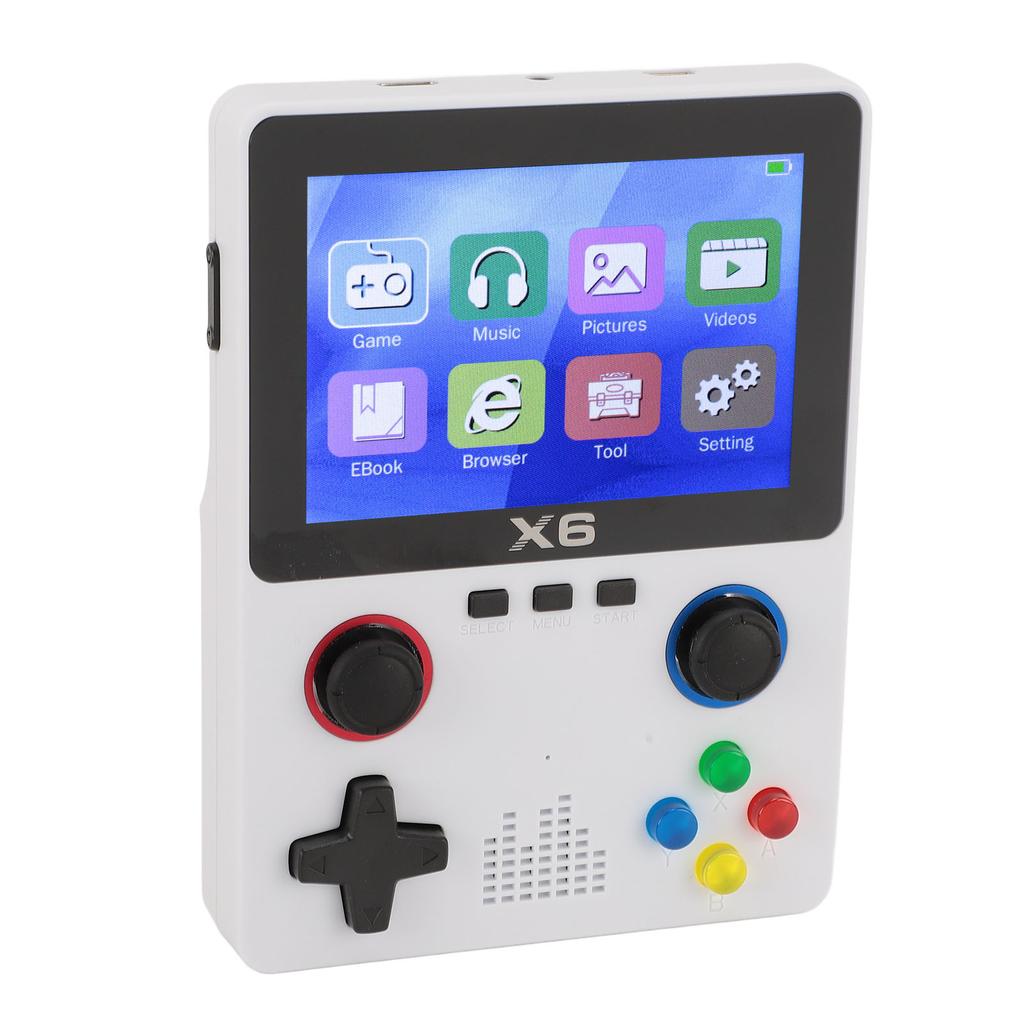 Handheld Game Console with 32G Memory Card Retro Gaming Console Supported 11 Emulators 3.5 Inch IPS Screen 2000mAh