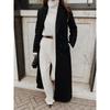 Autumn Fashion Women Coat Y2K Chic Loose Long Oversize Warm Thin Unlined Trench Coat Jacket Outwear