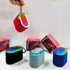 Wireless Portable Bluetooth Speakers with for USB AUX TF card Player  5W Output RGB Colorful Light Fabrics Sound Box